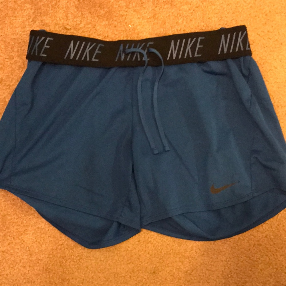 Nike blue shorts